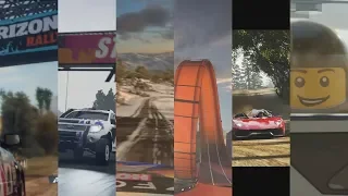 All Forza Horizon Games Expansion Map Trailers (2012 - 2019)