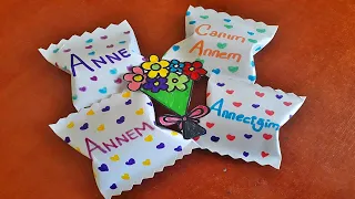 ANNELER GÜNÜ HEDİYESİ YAPIMI | ÇOK KOLAY ANNELER GÜNÜ HEDİYESİ |DIY MOTHERS DAY GİFT