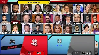 Super SMASH Bros. Movie Voice Cast - COMPLETE ROSTER(Concept/Fancast)