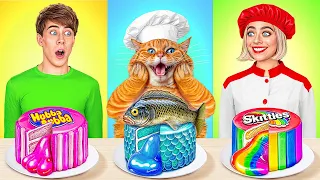 Кулинарный Челлендж: Я против Бабушки с Котиком | Смешные Моменты от Multi DO Smile