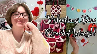 15+ Valentines Day Crochet Ideas!! (Beginner Friendly) || Robin Feathers