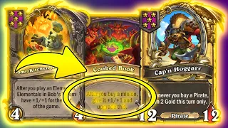 Infinite Gold Cooked Book Nomi Pirates Build You Must See! | Christian Hearthstone Battlegrounds