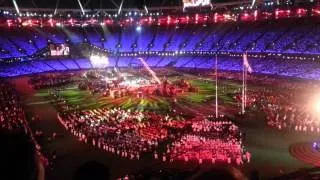 Coldplay - Up In Flames - London 2012 Paralympics Closing Ceremony (part 8)