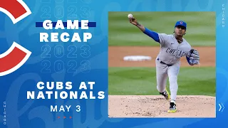 Cubs vs. Nationals Game Highlights | 5/3/23