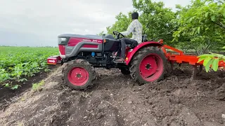 Mahindra Jivo 305 Di Tractor With 13 Fit Caltivetor Tractor Video