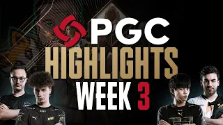 PUBG ESPORTS: BEST MOMENTS OF PGC 2021 - Week 3 | EXTREME SKILL | FUNNY SITUATIONS