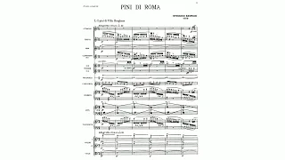 Respighi - Pines of Rome [Score]