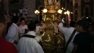 A Catania folla in festa per Sant'Agata