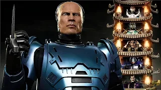 Mortal Kombat 11 - ROBOCOP Klassic Towers (Very Hard difficulty) Gameplay @ 1440p (60ᶠᵖˢ) ✔