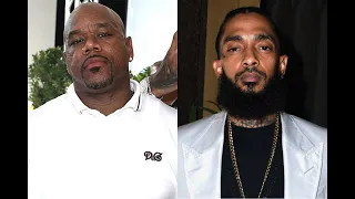 Wack 100 claims Nipsey Hussle former bodyguard DID NOT knock him out... he Swung and missed and ran.