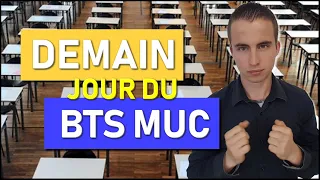 Demain, c'est l'EXAMEN du BTS MUC ! Mes encouragements pour cette dernière ligne droite !