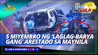 5 miyembro ng ‘Laglag-Barya Gang’, arestado sa Maynila | Mata ng Agila Primetime