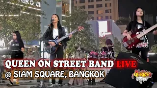 LIVE @ SIAM SQUARE, BANGKOK! Queen On Street Band live concert