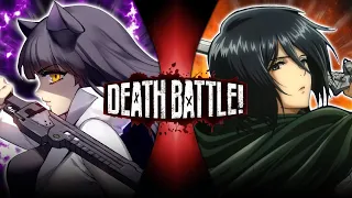 Death Battle Fan-Made Trailer: Blake Belladona VS Mikasa Ackerman (RWBY VS Attack on Titan)