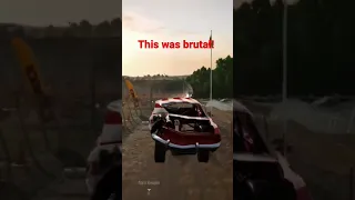 Wreckfest: one of the most brutal crashes I’ve had!