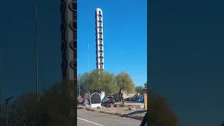 WORLD'S TALLEST THERMOMETER BAKER CALIFORNIA #shorts #viral