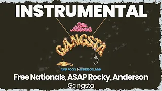 INSTRUMENTAL BEAT : Gangsta - Free Nationals, A$AP Rocky, Anderson .Paak