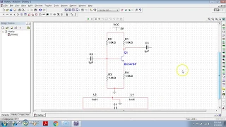 Hartley Oscillator Circuit Simulation in MULTISIM