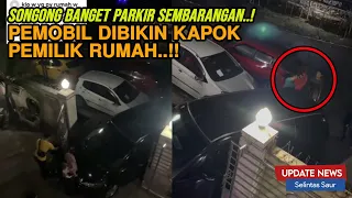 Kapokmu Kapan? Aksi Para Pengendara Parkir Sembarangan ini Ga Ada Ahlak..!!