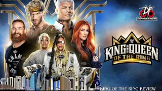 KING & QUEEN OF THE RING REVIEW | NO CM PUNK VS DREW MCINTYRE AT SUMMERSLAM?