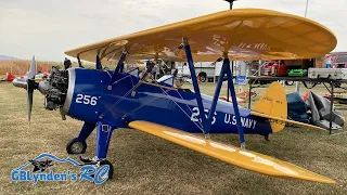 RC Plane Crash | Giant Scale PT-17 Stearman With Moki Radial Engine