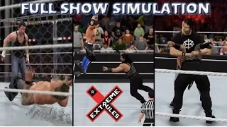WWE 2K16 SIMULATION: EXTREME RULES 2016 FULL SHOW HIGHLIGHTS