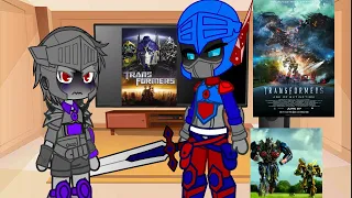 transformers prime react bayverse optimus //franch and English//cringe??//