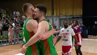 AdmiralBet ABA League 2022/23 highlights, Quarterfinals, Round 3: Cedevita Olimpija – FMP Soccerbet