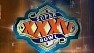 SUPERBOWL XXXV Ravens vs Giants CBS intro