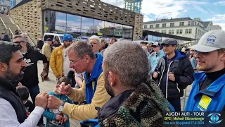 BPE-Kundgebung Live aus Wuppertal 27.4.2024 - Aufklärung über den Politischen Islam