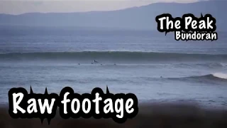 Surfing Bundoran | The peak Bundoran Ireland  | double barrelled | RAW footage