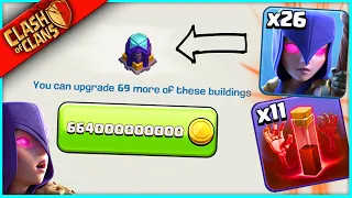 1 MILLION ANGRY SKELETONS vs THE MOST OVERPRICED WALLS IN CLASH OF CLANS....