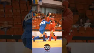 🇦🇲🇷🇺 ЧЕТКО В ЧЕЛЮСТЬ 👊НОКАУТЕР ЛЕГКОВЕС В БОЕВОМ САМБО Чемпионат Европы 2024