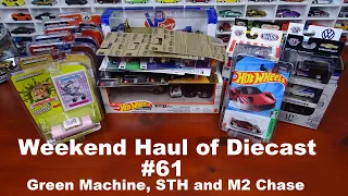 Weekend Haul of Diecast #61 Greenlight Green Machine, Super Treasure Hunt and M2 Machines Chase