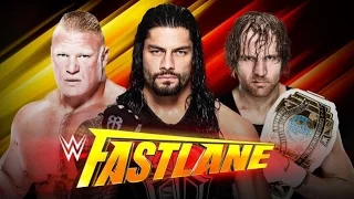 Roman Reigns vs Brock Lesnar vs Dean Ambrose Fastlane 2016 Promo HD