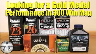 300 Win Mag - Federal Gold Medal Match - Improving on the performance of the 190 SMK