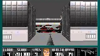 Wolfenstein 3D - (Return to Castle Wolfenstein) - Episode 1 - Floor 4