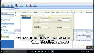 ZKTeco Time Attendance Device  Reset /Unlock Admin  Password