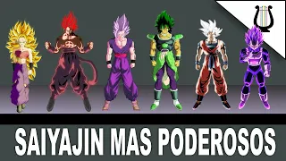 TODOS los Saiyajin: del mas débil al mas Poderoso (LOS MAS FUERTES) - Dragon Ball Super