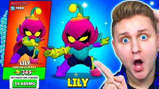 Jak ODBLOKOWAĆ NOWEGO ZADYMIARZA "LILY"!🌺 *ONA JEST ZBYT DOBRA!😱* (Brawl Stars)