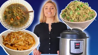 My 3 Favorite Instant Pot Recipes - Easy Vegan Dump & Go Meals