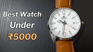 CASIO Edifice EFV-100L - Is this the Best Watch Under 5000 in India ? #casio #casioedifice