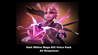 Dota 2 Dark Willow Mega Kill Announcer Pack - All Voice Lines