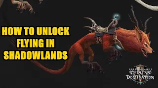 How To Unlock Flying in Shadowlands Pathfinder - Complete Guide