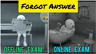 Forgot Answer In Offline Exam Vs Online Exam Meme