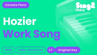 Hozier - Work Song (Piano Karaoke)