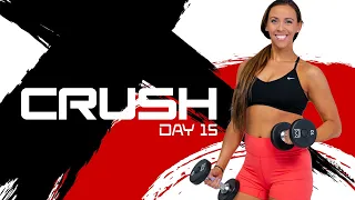40 Minute Full Body AMRAP Workout | CRUSH - Day 15