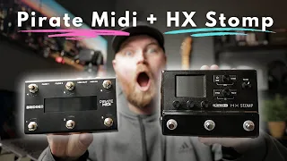 5 HX Stomp Midi Tricks with the Pirate Midi Bridge 6!