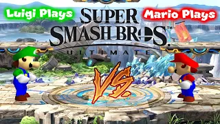 Luigi Plays: SUPER SMASH BROS ULTIMATE VS. MARIOOO