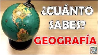 100 Preguntas de "GEOGRAFÍA" Test/Trivial/Quiz